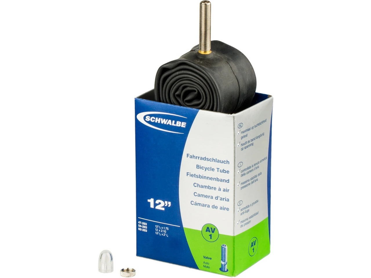 Schwalbe Chambre à Air 1 Pour 12" 6 Schwalbe Chambre à Air 1 Pour 12" – Image 4