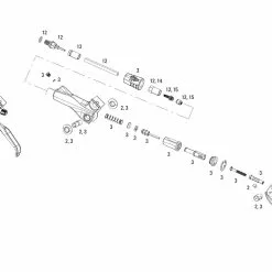 SRAM Pièces Détachées Pour Levier De Frein X0 (2013-2016) En Aluminium