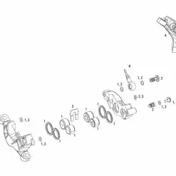 SRAM Pièces Détachées Pour Étrier De Frein Guide R/RS (B1) S4 (2017)