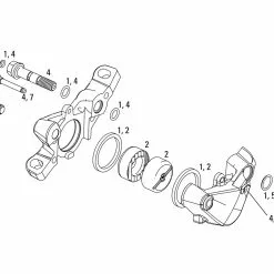 AVID Pièces Détachées Pour Étrier De Frein Elixir R/CR (2009-2011)