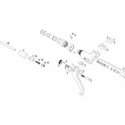 AVID Pièces Détachées Pour Levier De Frein Elixir CR (Carbone)