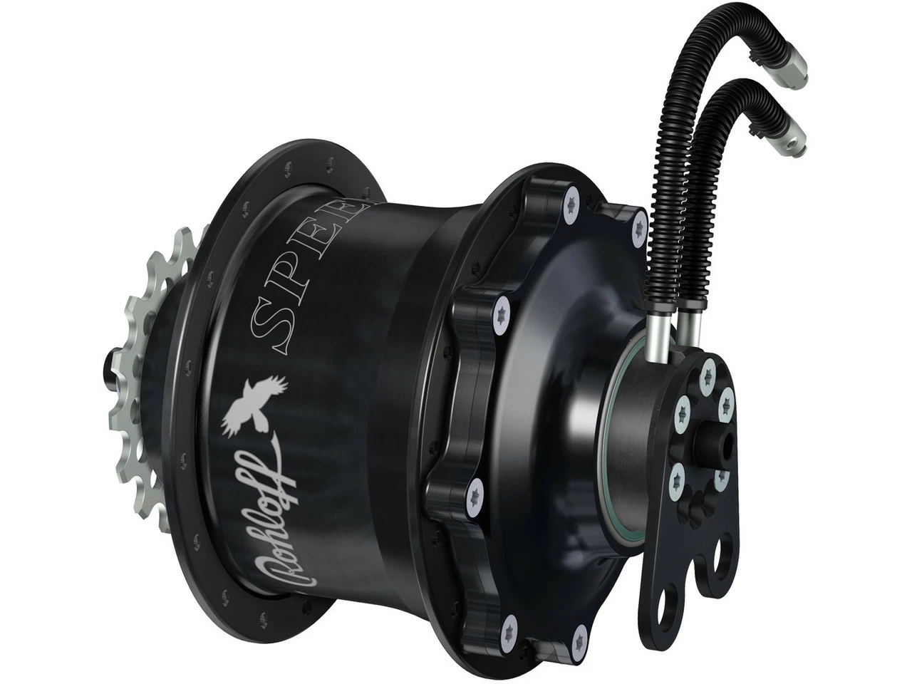 Rohloff Moyeu à Vitesses Speedhub 500/14 CC Avec Serrage Rapide Tandem 135 Mm 3 Rohloff Moyeu à Vitesses Speedhub 500/14 CC Avec Serrage Rapide Tandem 135 Mm