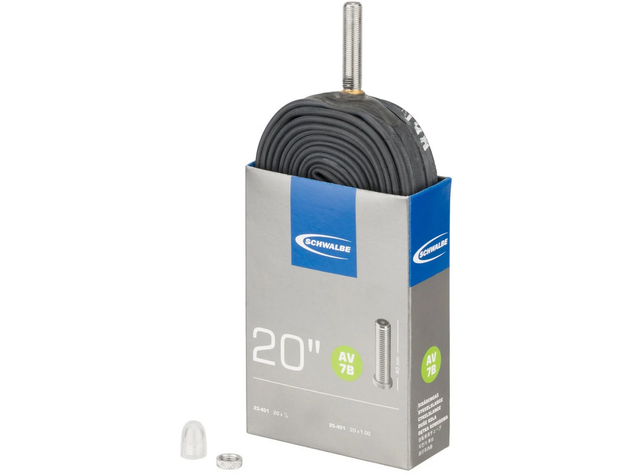 Schwalbe Chambre à Air 7B Pour 20" 3 Schwalbe Chambre à Air 7B Pour 20"