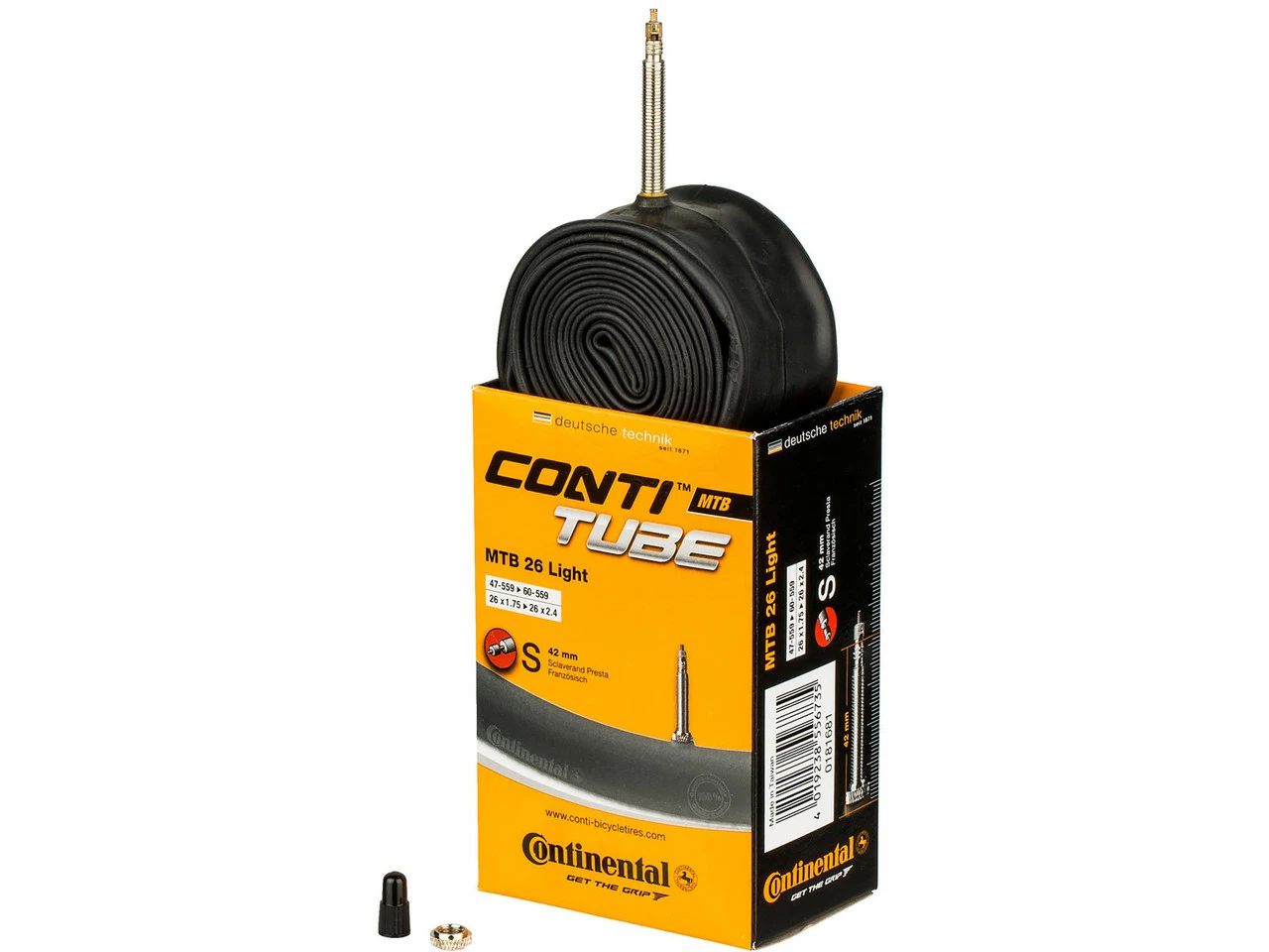 Continental Chambre à Air VTT 26 Light 3 Continental Chambre à Air VTT 26 Light