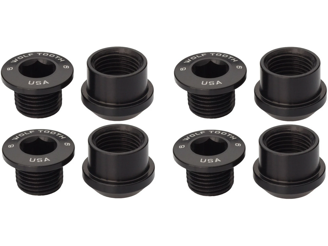 Wolf Tooth Components Set De Vis De Plateau 4 Bras 6 Mm 5 Wolf Tooth Components Set De Vis De Plateau 4 Bras 6 Mm – Image 3
