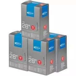 Schwalbe Chambre à Air 17 Pour 28" - 5 Pièces