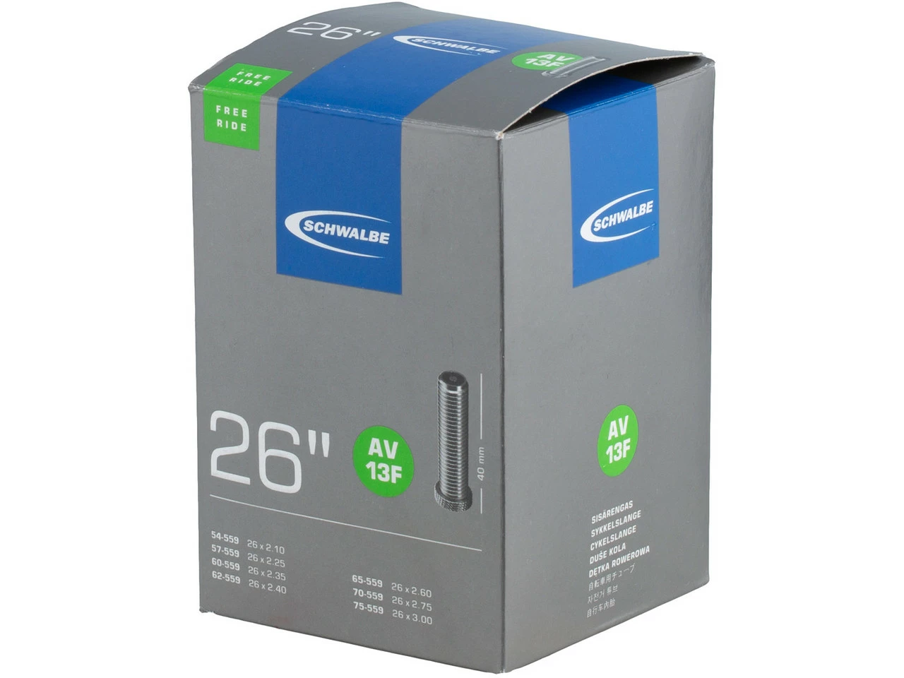 Schwalbe Chambre à Air 13F Pour 26" 5 Schwalbe Chambre à Air 13F Pour 26" – Image 3