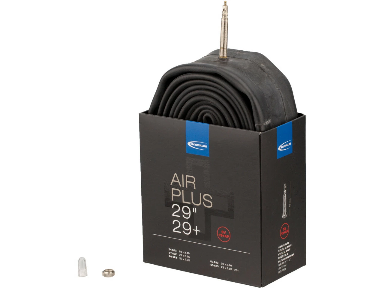 Schwalbe Chambre à Air 19+ Air Plus Pour 29+ 3 Schwalbe Chambre à Air 19+ Air Plus Pour 29+