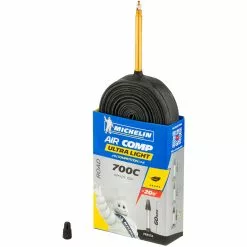 Michelin Chambre à Air A1 Aircomp Ultra-Light Road Pour 28" 8 Michelin Chambre à Air A1 Aircomp Ultra-Light Road Pour 28" -Chambres à air Soldes 396914