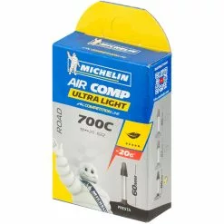 Michelin Chambre à Air A1 Aircomp Ultra-Light Road Pour 28" 9 Michelin Chambre à Air A1 Aircomp Ultra-Light Road Pour 28" -Chambres à air Soldes 396915