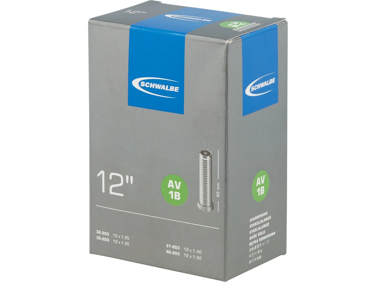 Schwalbe Chambre à Air 1B Pour 12" 4 Schwalbe Chambre à Air 1B Pour 12" – Image 2