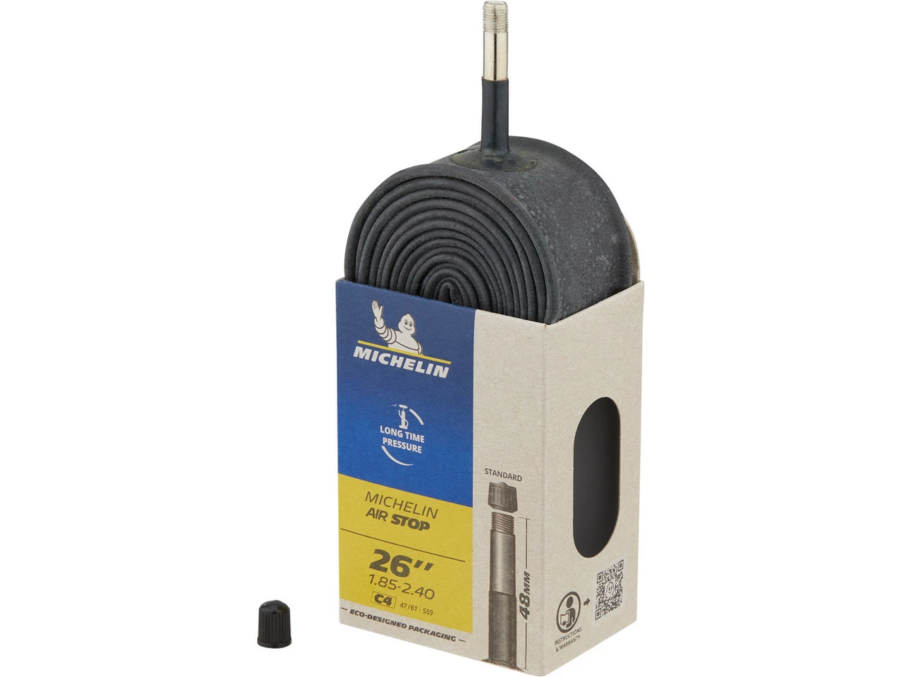 Michelin Chambre à Air C4 Airstop Pour 26" 3 Michelin Chambre à Air C4 Airstop Pour 26"