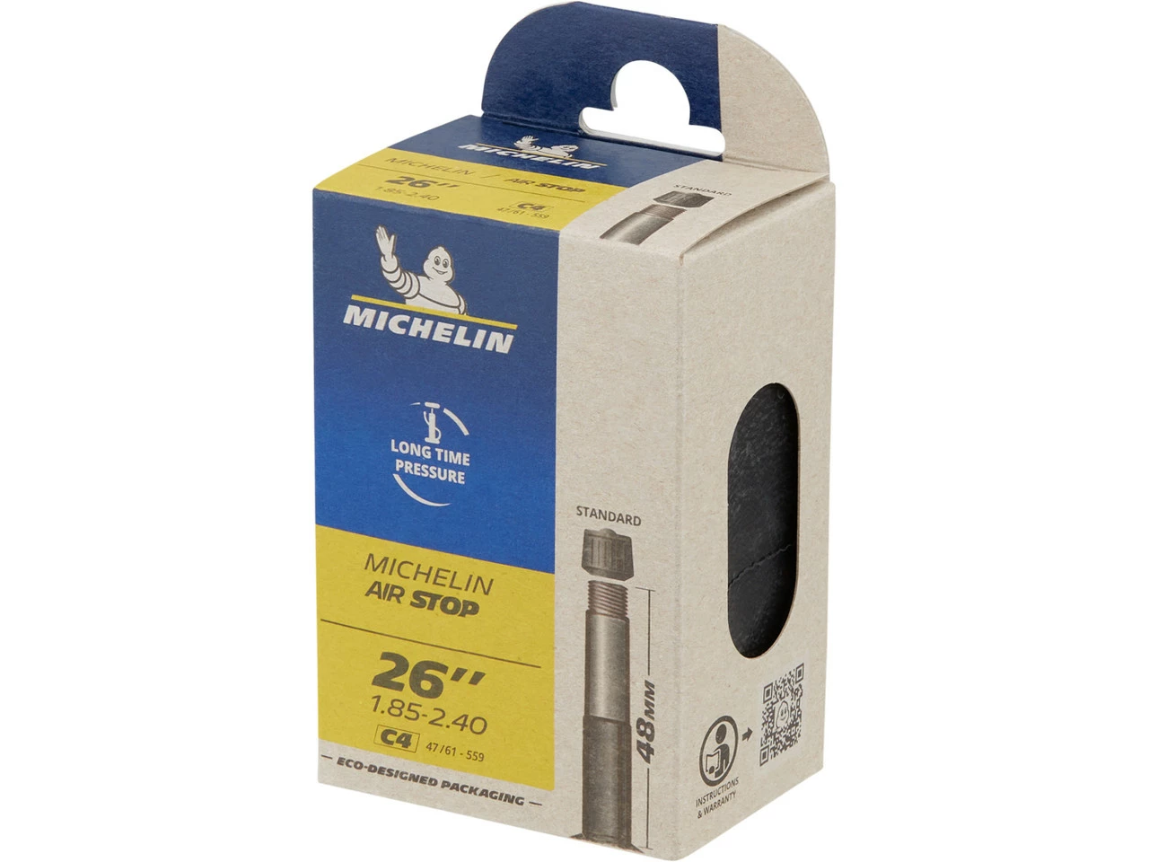 Michelin Chambre à Air C4 Airstop Pour 26" 4 Michelin Chambre à Air C4 Airstop Pour 26" – Image 2