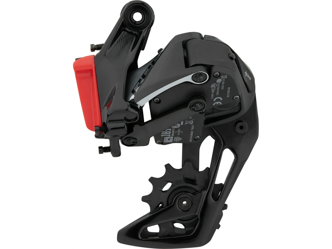 SRAM Dérailleur Arrière Red XPLR ETap AXS 12 Vitesses 3 SRAM Dérailleur Arrière Red XPLR ETap AXS 12 Vitesses